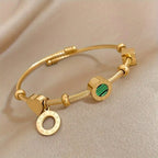 Rhian – Armband in Gold mit Signatur
