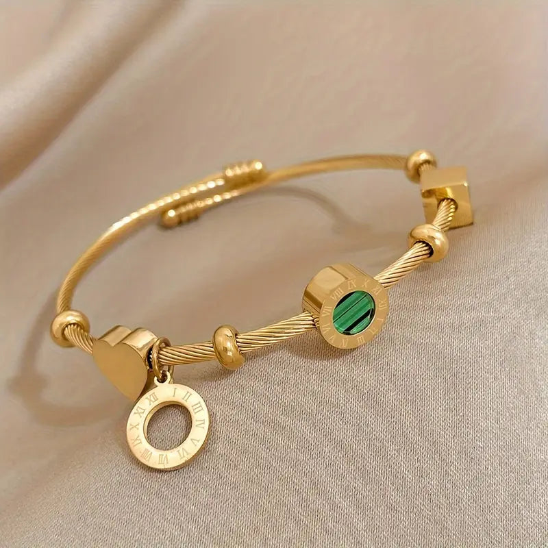 Rhian – Armband in Gold mit Signatur