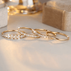 Elyna – Elegante Goldringe mit Zirkonsteinen