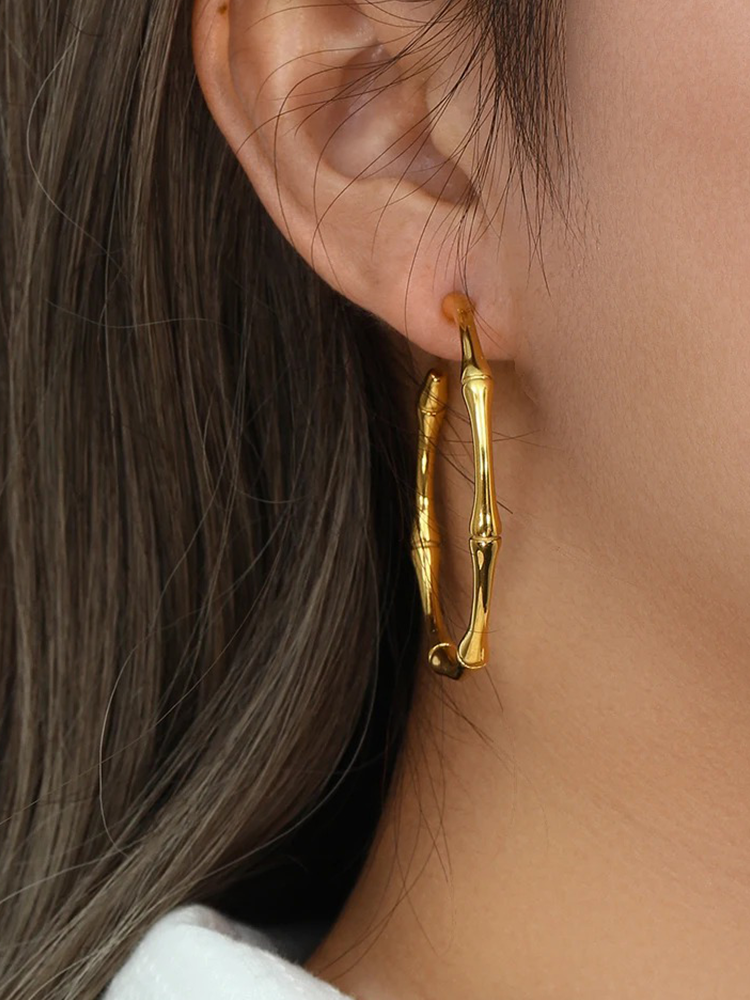 Alice – Creolen Bambou Gold