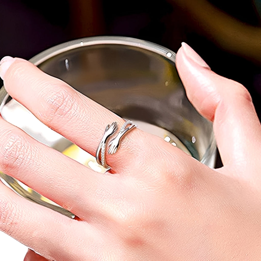 Fern – Ring Hug mit Diamanten