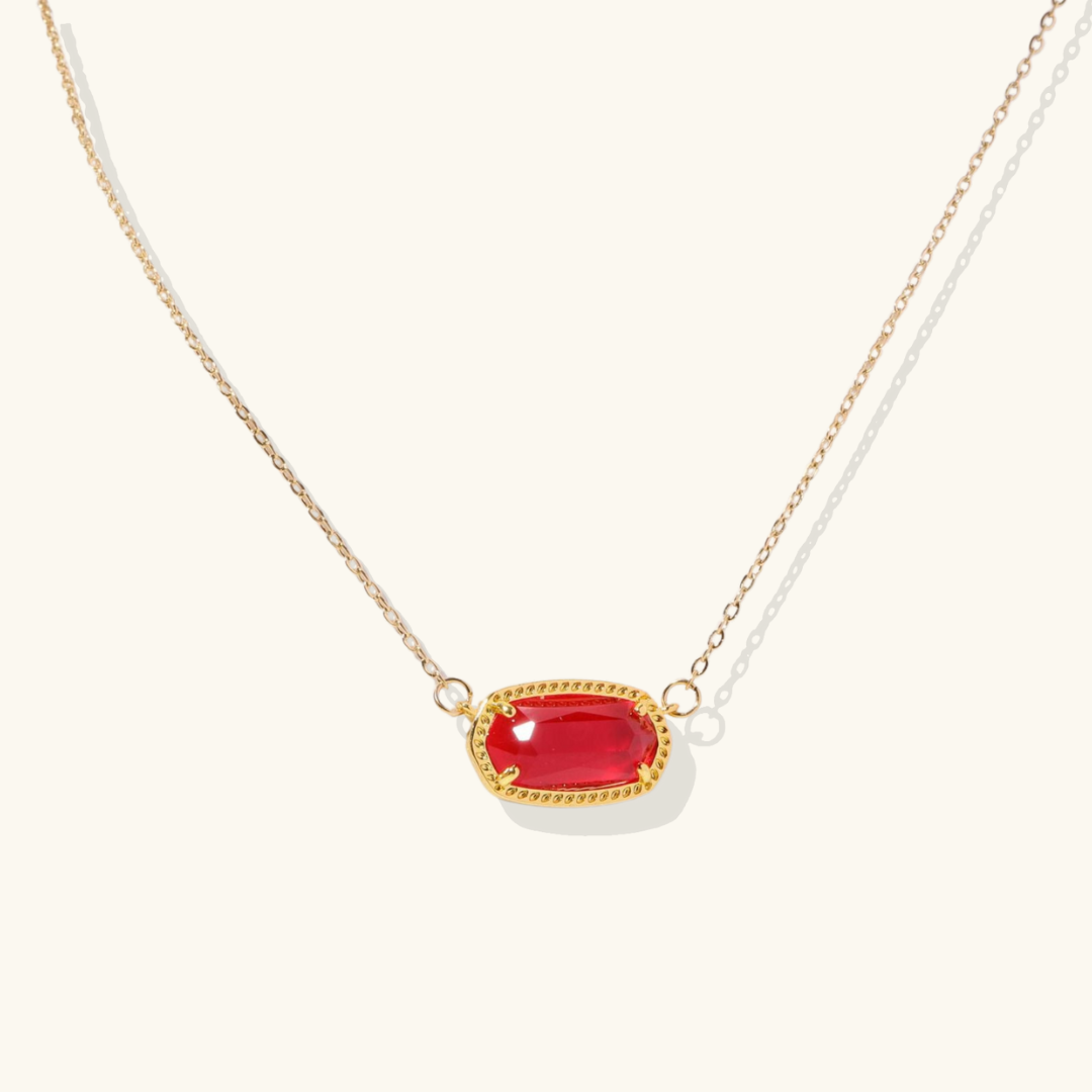 Viya – Kette Geburtsstein Elegant