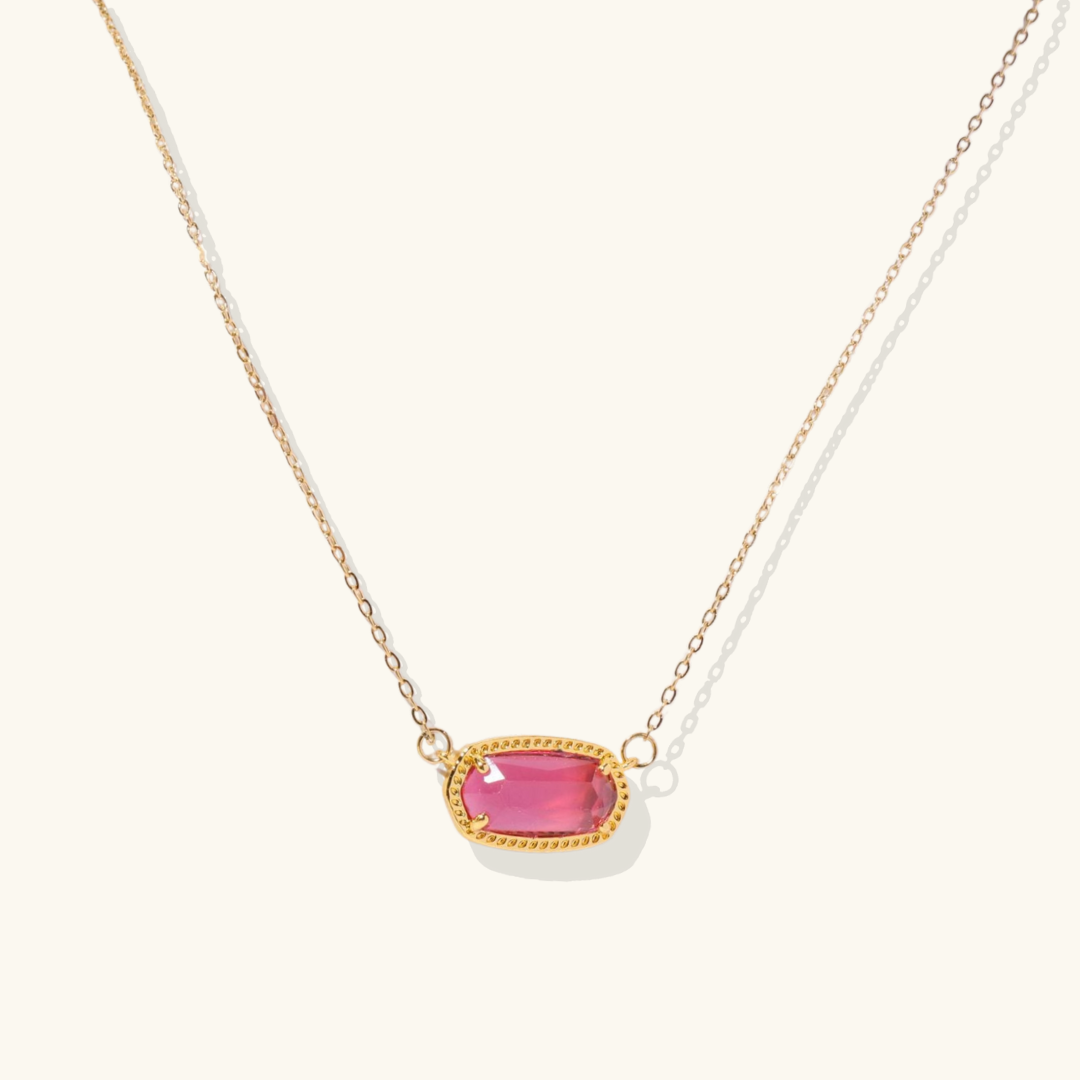 Viya – Kette Geburtsstein Elegant