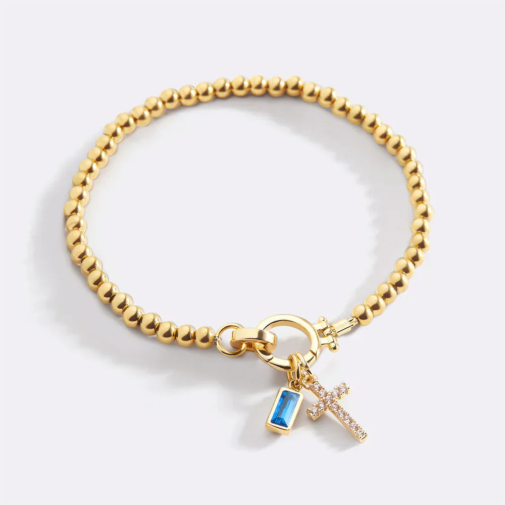Eli – Armband mit Kreuzanhänger