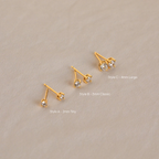 Booker – Set aus Diamant-Ohrringen