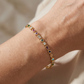 Nozomi – Buntes Armband aus Kristallen