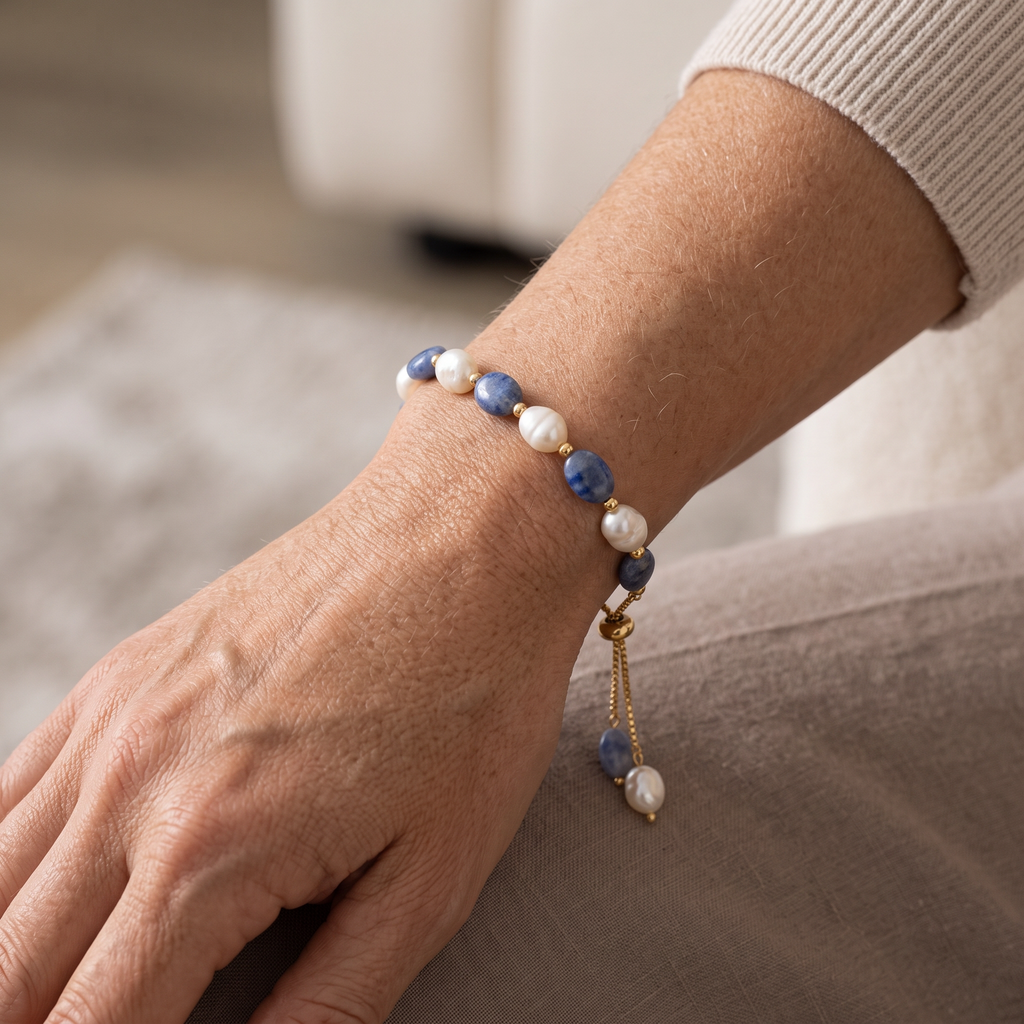 Kira – Stilvolles Armband aus Ozeanperlen