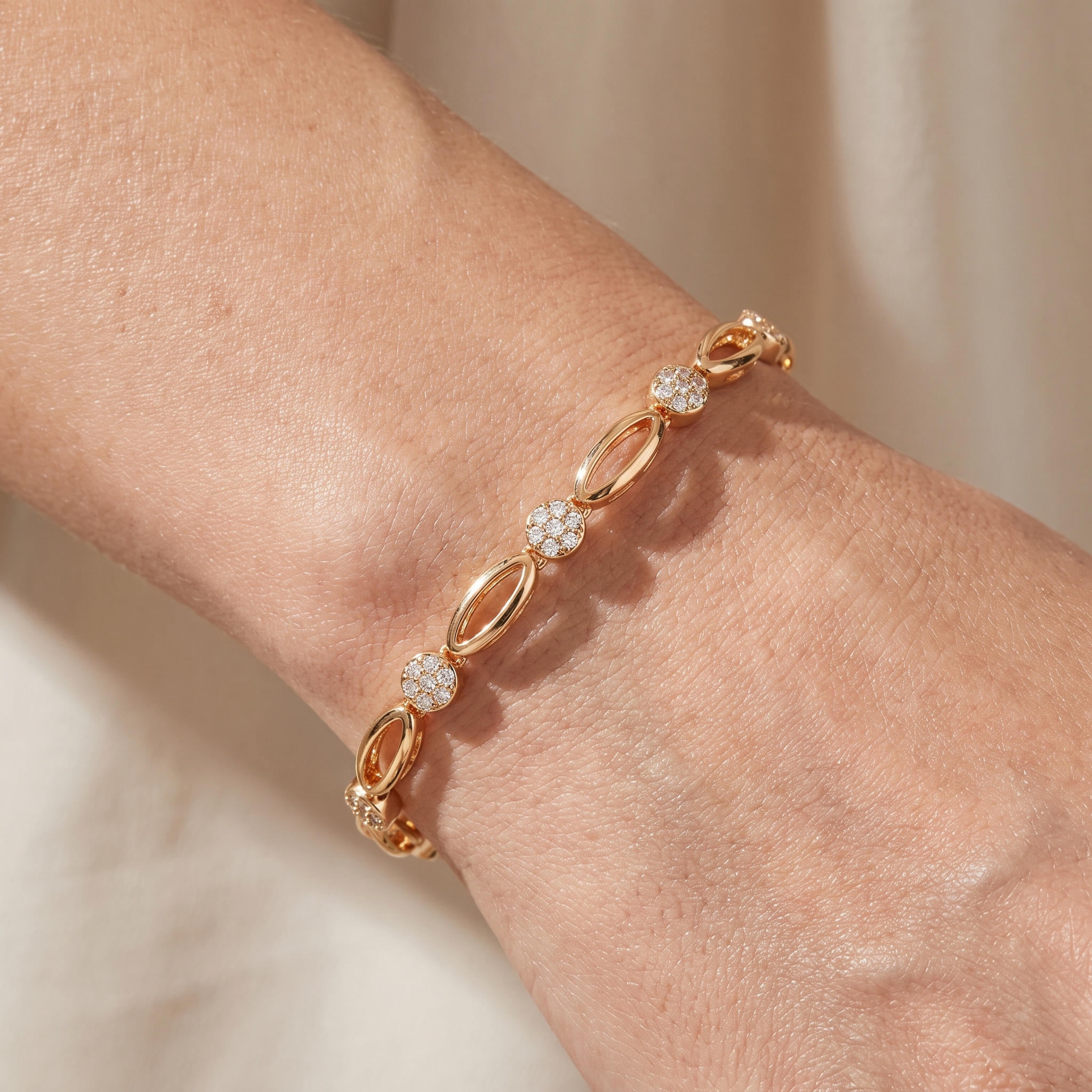 Maelis – Armband mit Verlängerten Gliedern