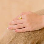 Cora – Ring Gold Minimalistisch Elegant