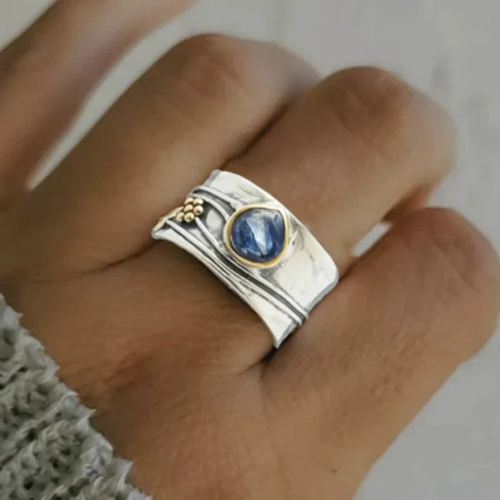 Bree – Boho-Ring mit Edelstein
