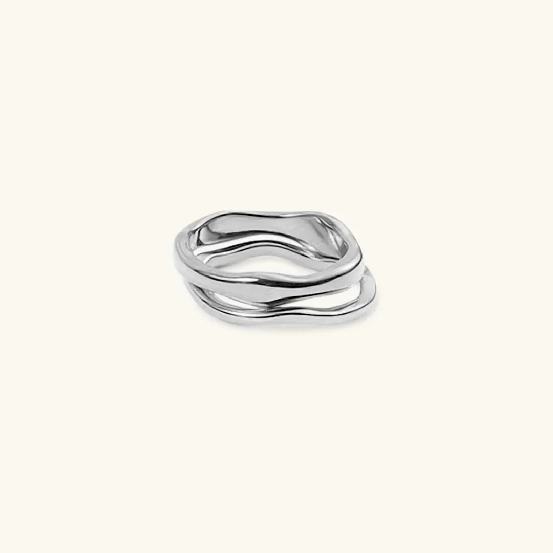 Dianne – Schicker Ring in Gold mit Überlagerungsmöglichkeit