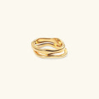 Dianne – Schicker Ring in Gold mit Überlagerungsmöglichkeit