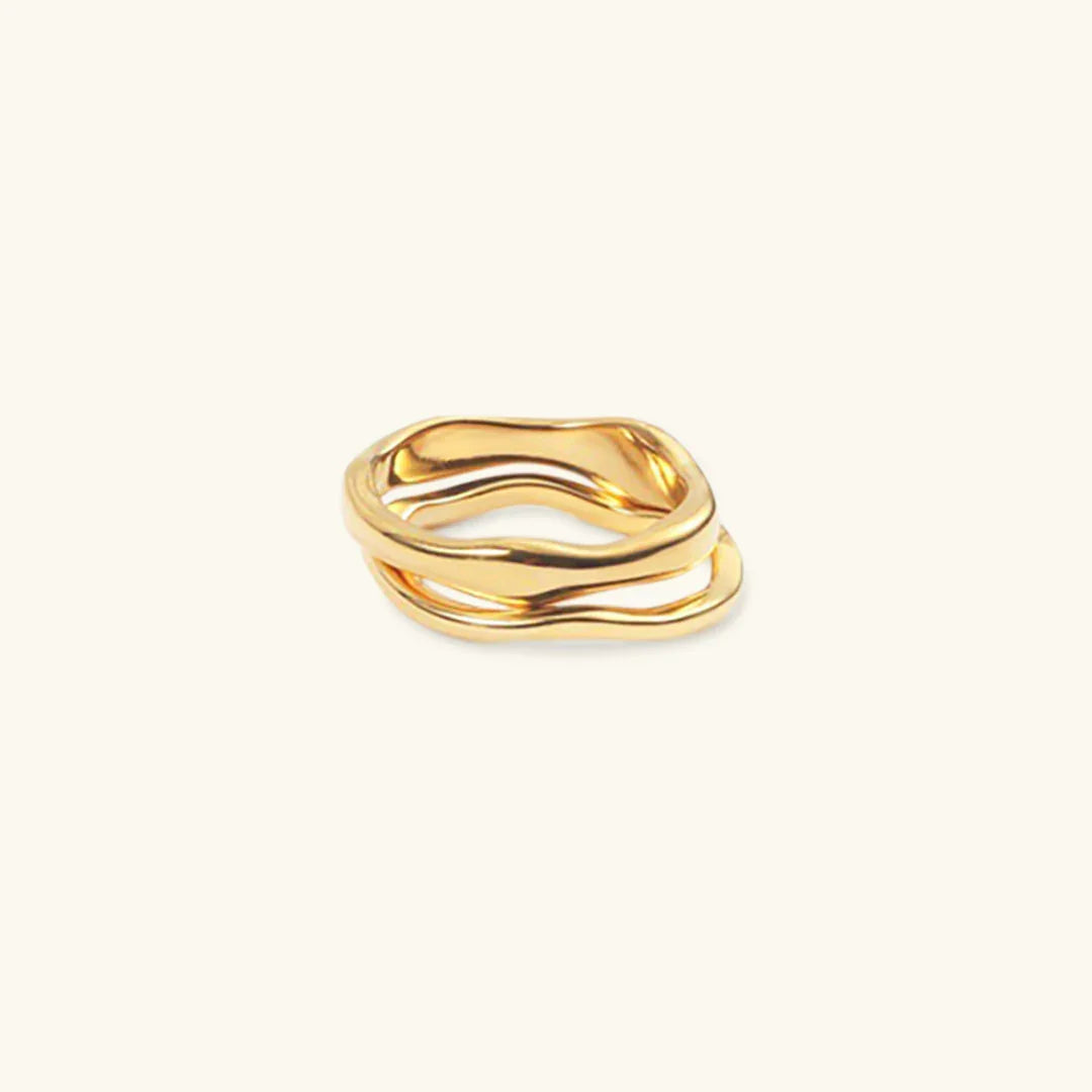 Dianne – Schicker Ring in Gold mit Überlagerungsmöglichkeit