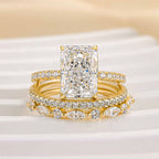 Jaily – Set mit 3 Eheringen aus 18 Karat Gold