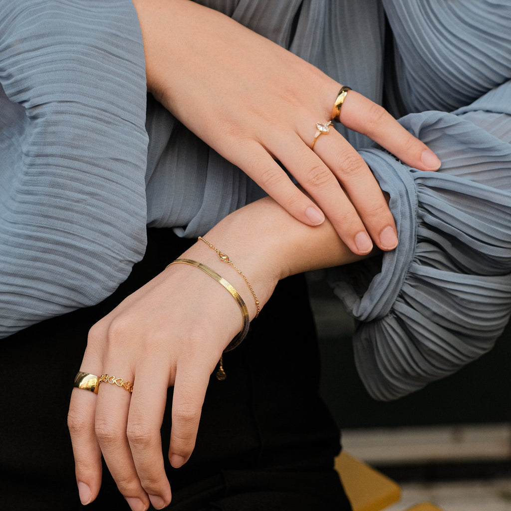 Jia - Hoher Herz-Ring