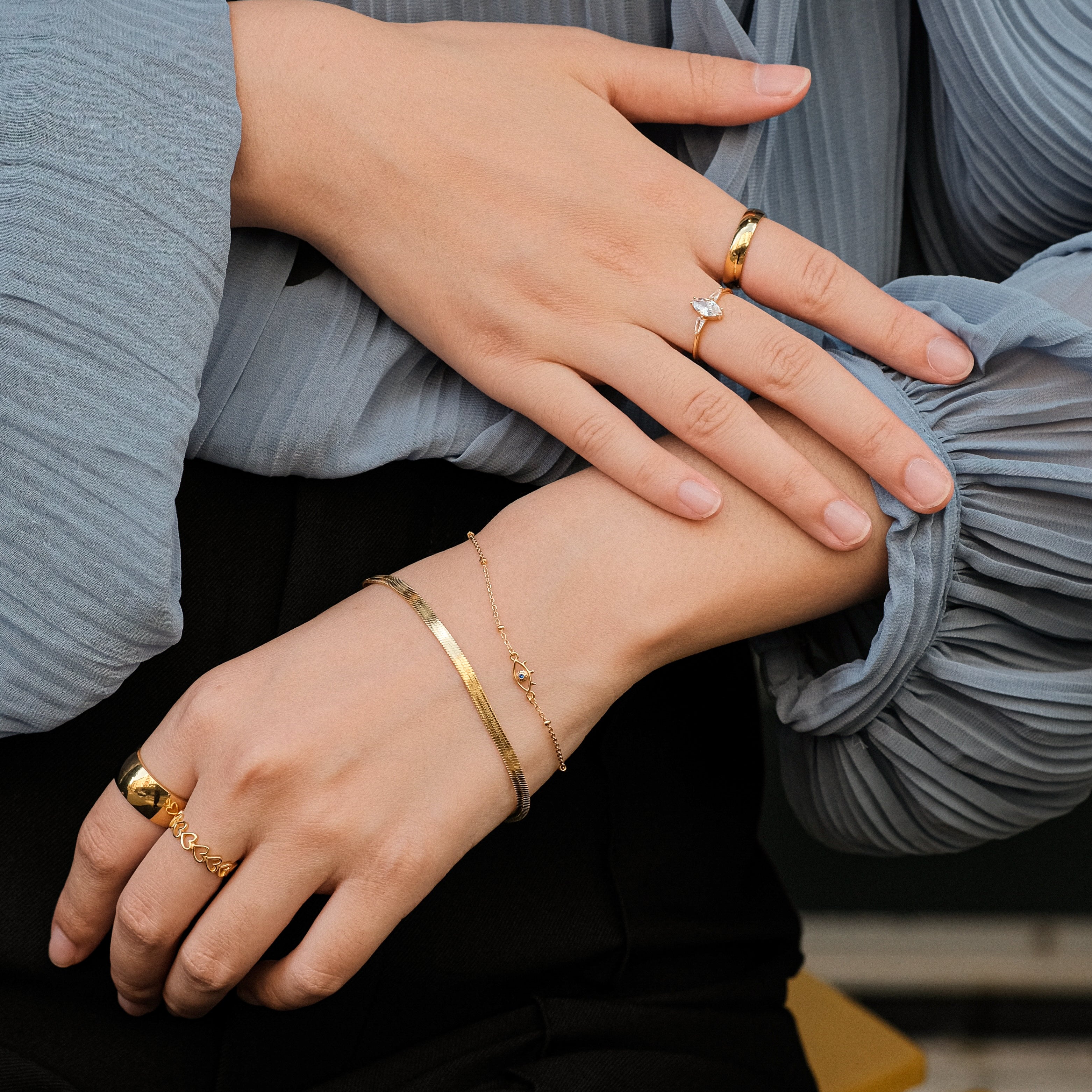 Jia - Hoher Herz-Ring