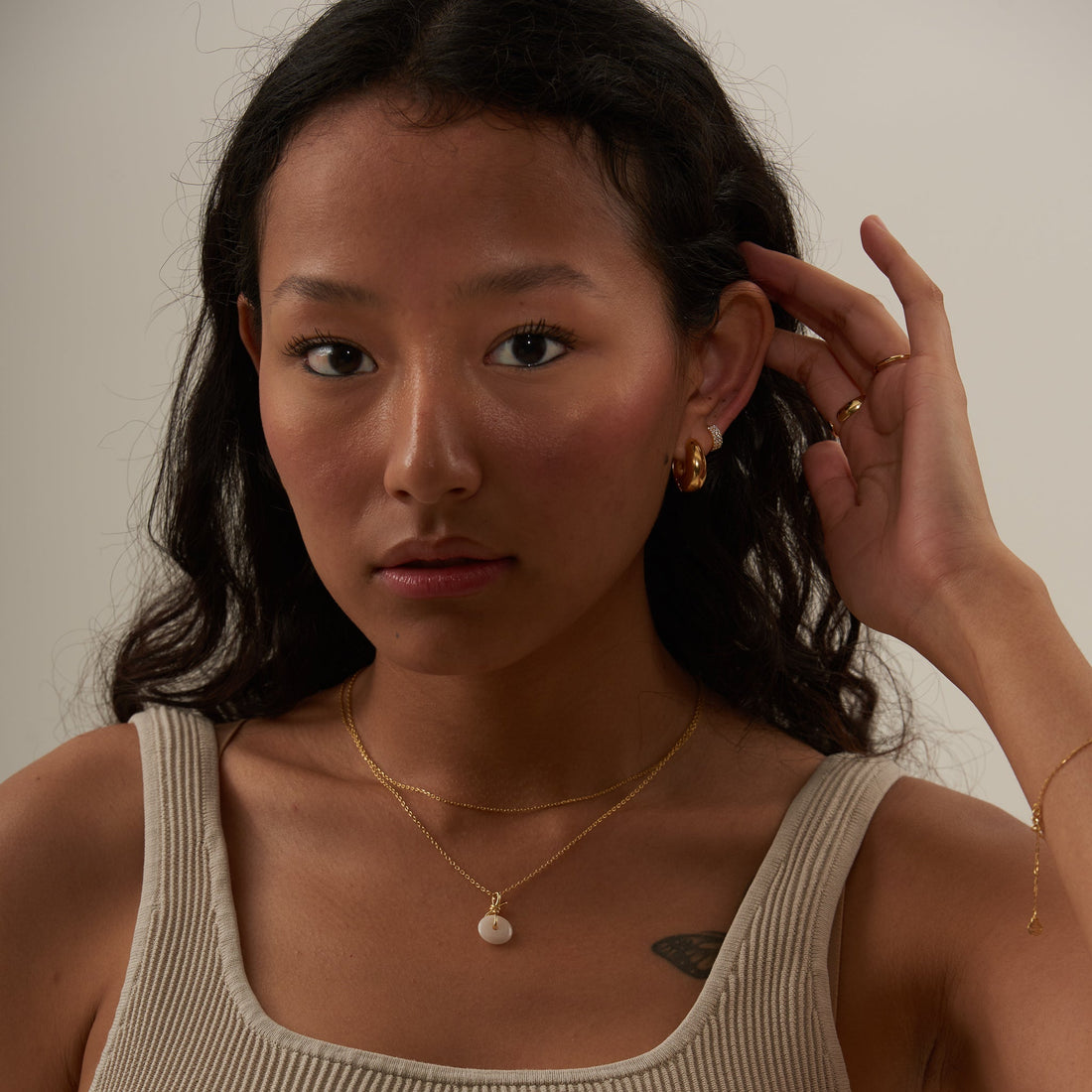 Tomiko – Breite Creolen