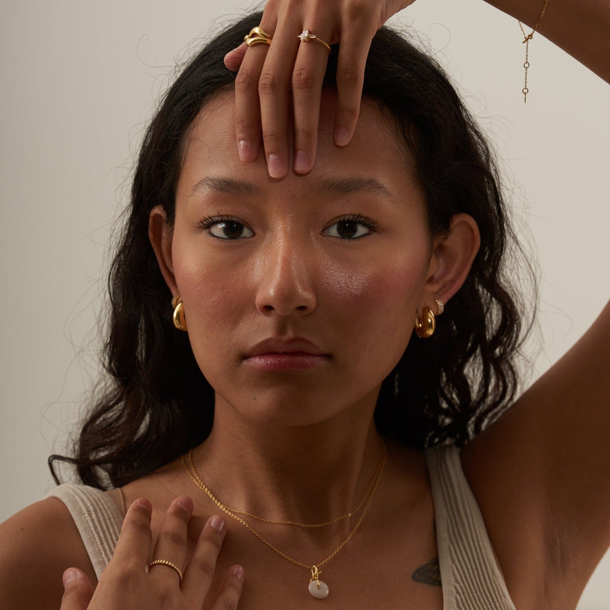 Tomiko – Breite Creolen