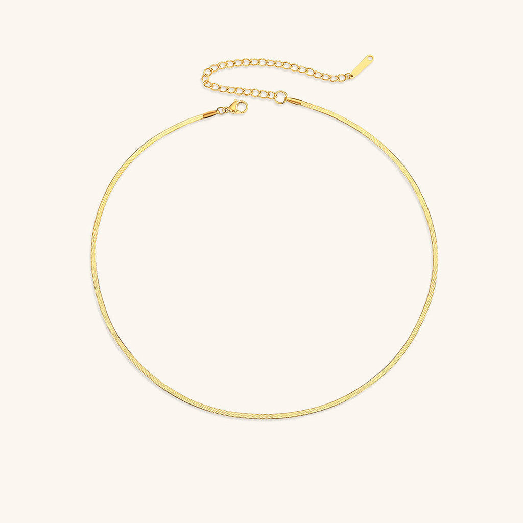 Elizabeth – Schlangenkette in Gold