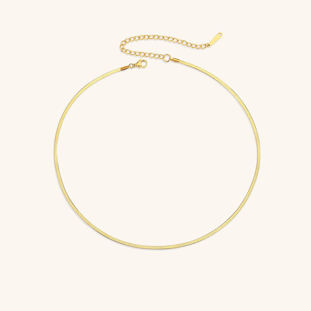 Elizabeth – Schlangenkette in Gold
