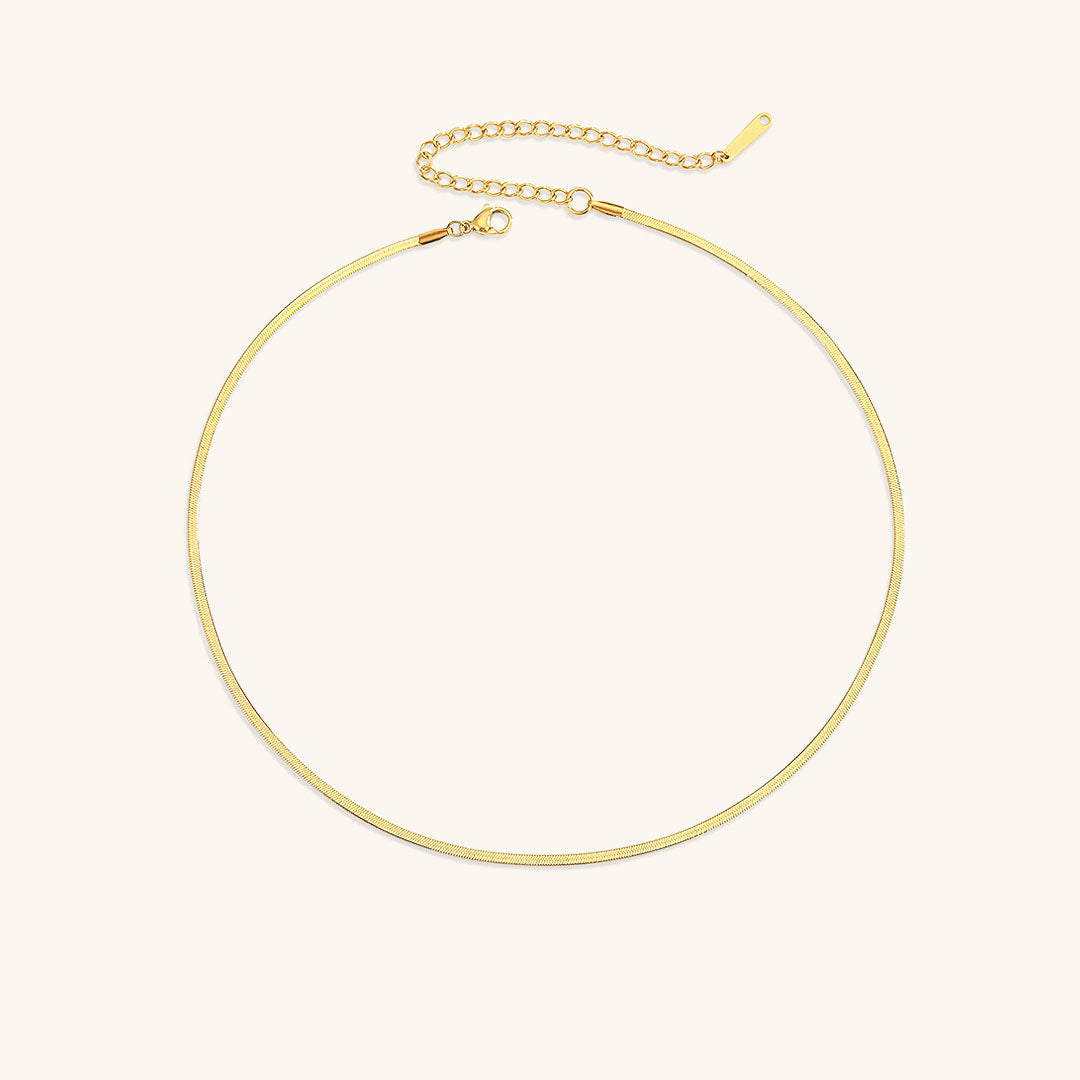 Elizabeth – Schlangenkette in Gold