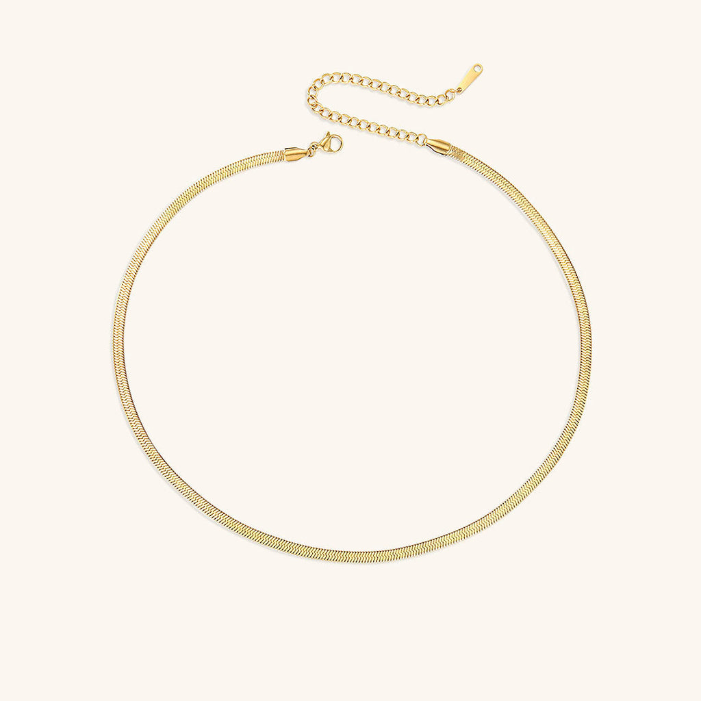 Elizabeth – Schlangenkette in Gold