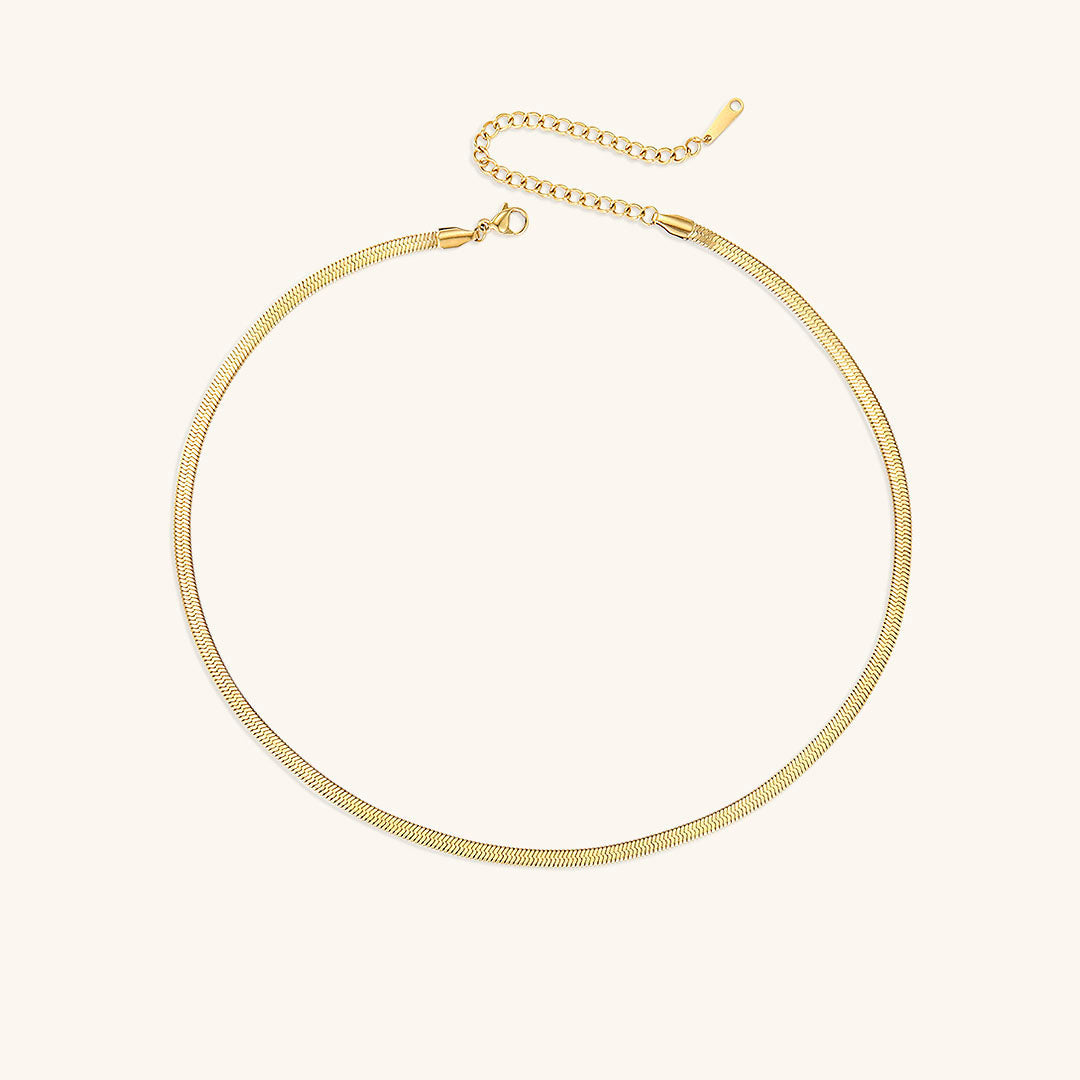 Elizabeth – Schlangenkette in Gold