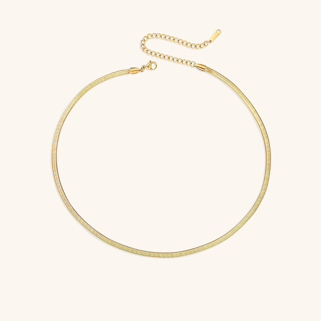 Elizabeth – Schlangenkette in Gold