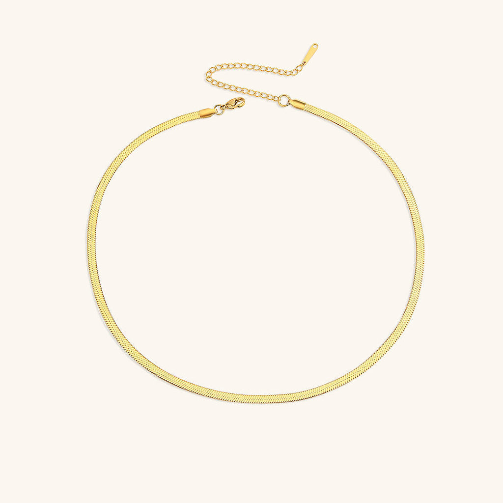 Elizabeth – Schlangenkette in Gold