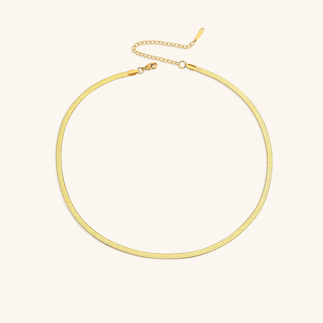 Elizabeth – Schlangenkette in Gold
