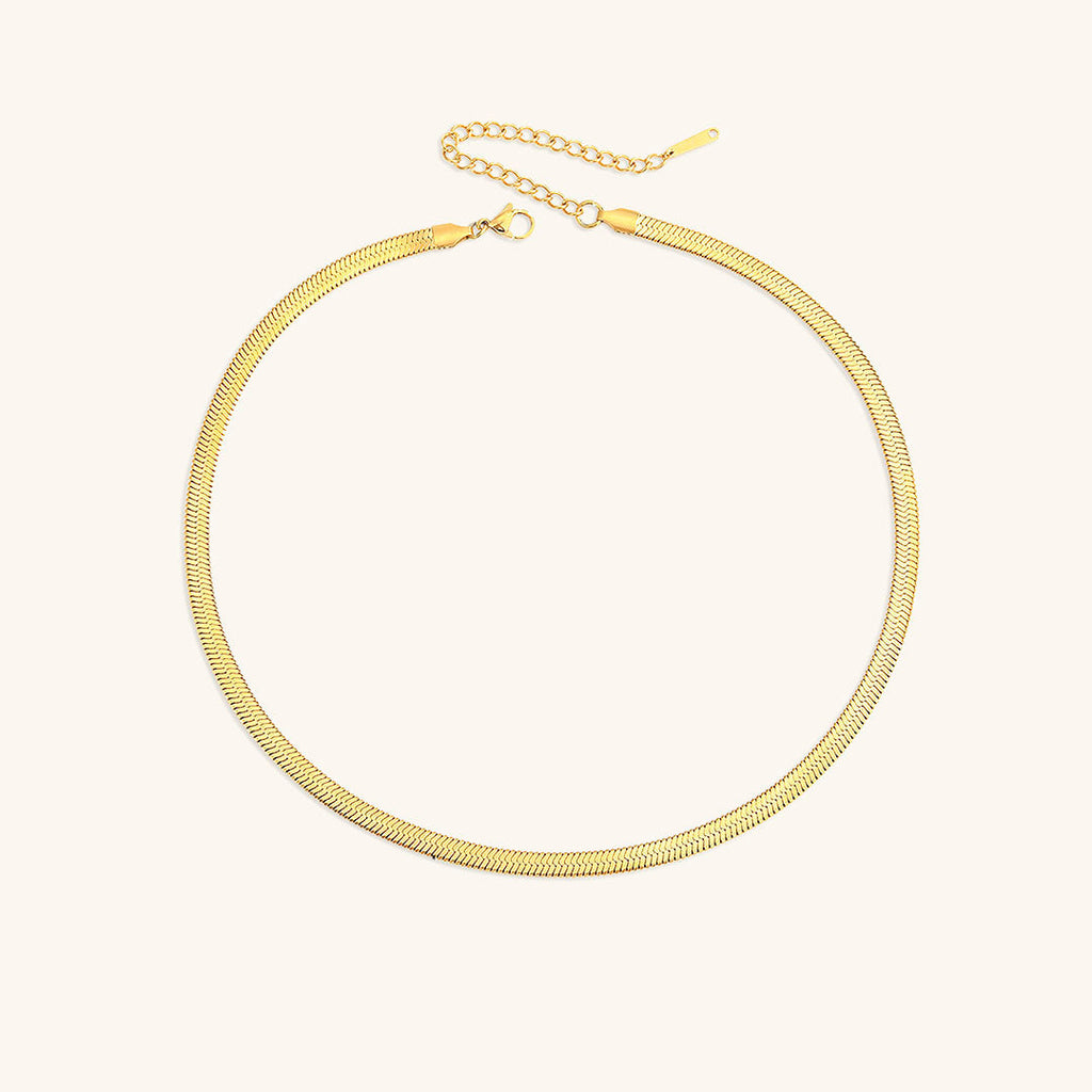 Elizabeth – Schlangenkette in Gold