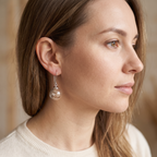 Liora – Ohrringe aus Silber mit Löwenzahn-Motiv