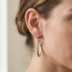 Selene – Boho Vintage Ohrringe aus Onyx