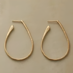 Livia – Vintage Goldene Elegante Ohrringe