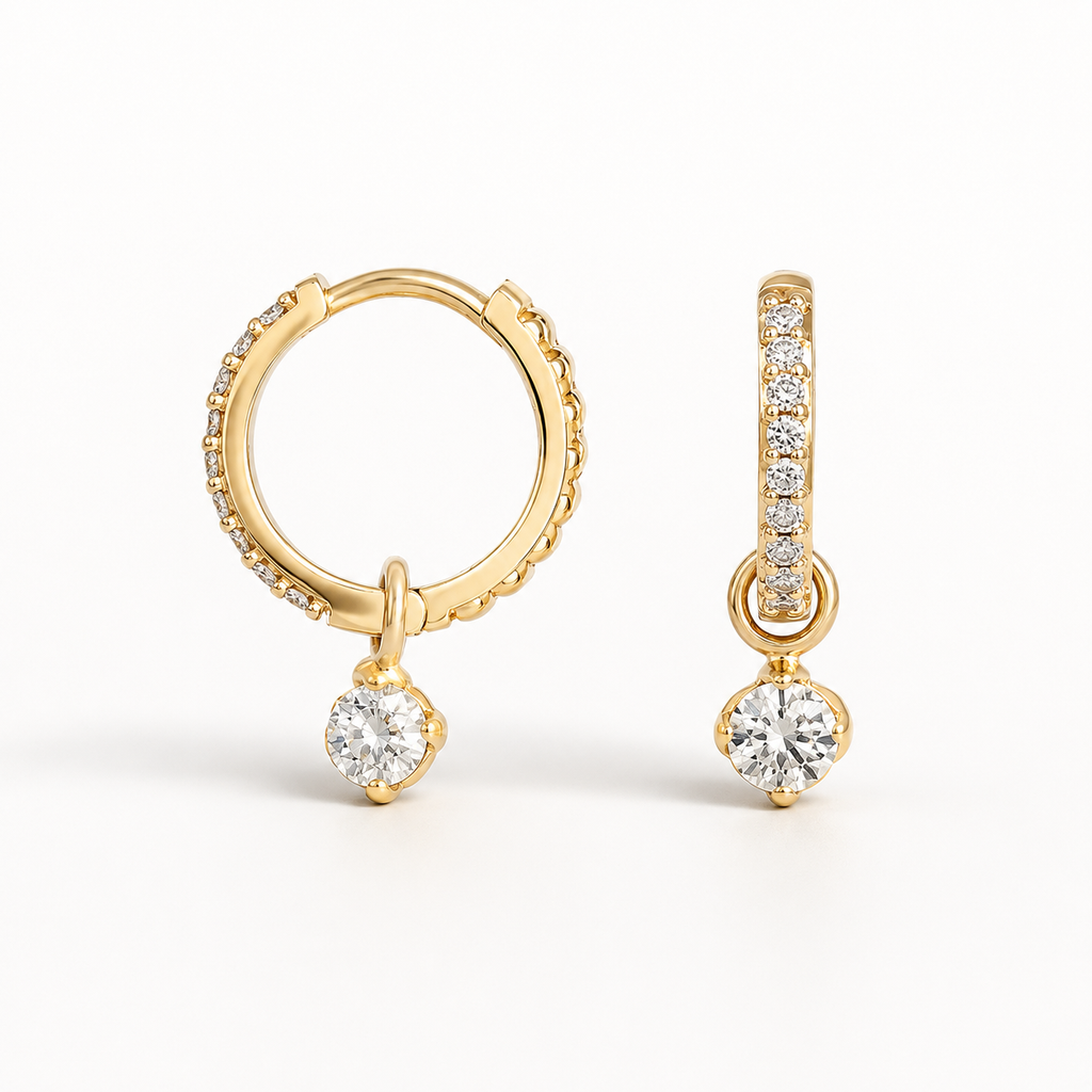 Celestine – Elegante Hängende Ohrringe