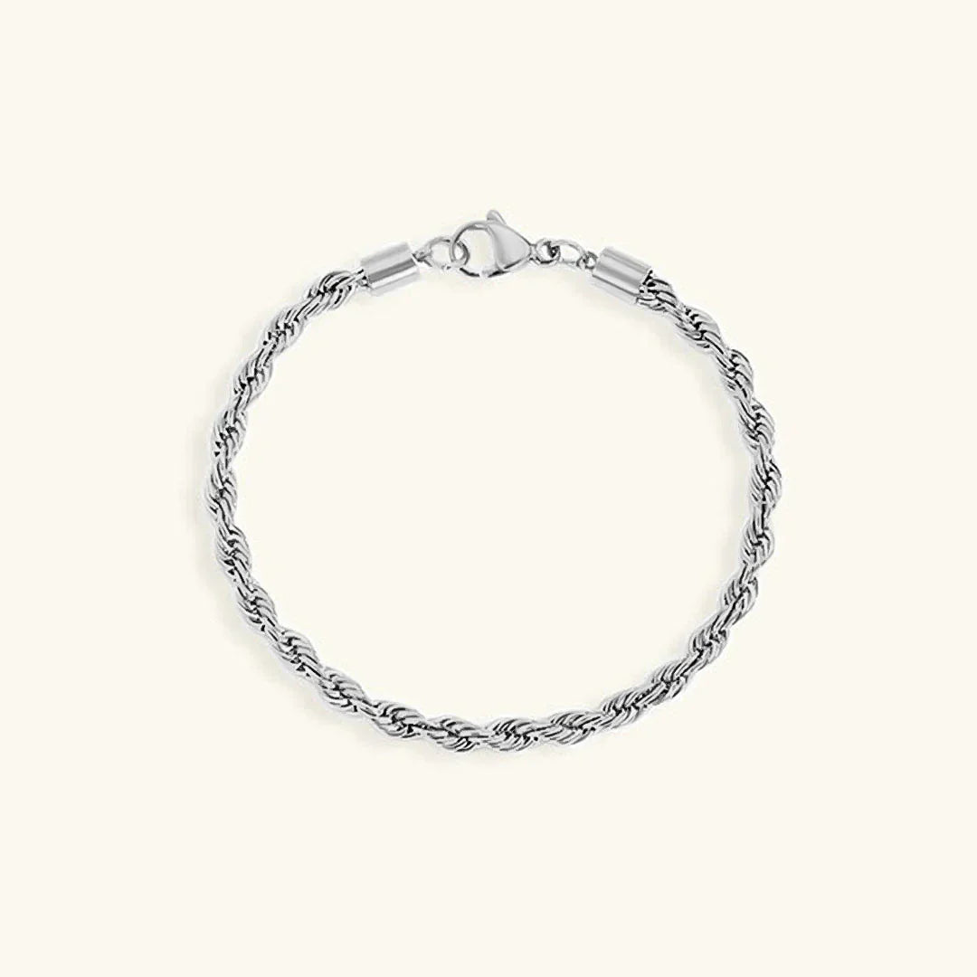 Gigi – Armband Seilglieder Gold Elegant