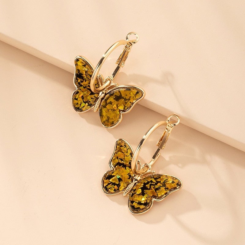 Maribelle – Schmetterlings-Ohrringe