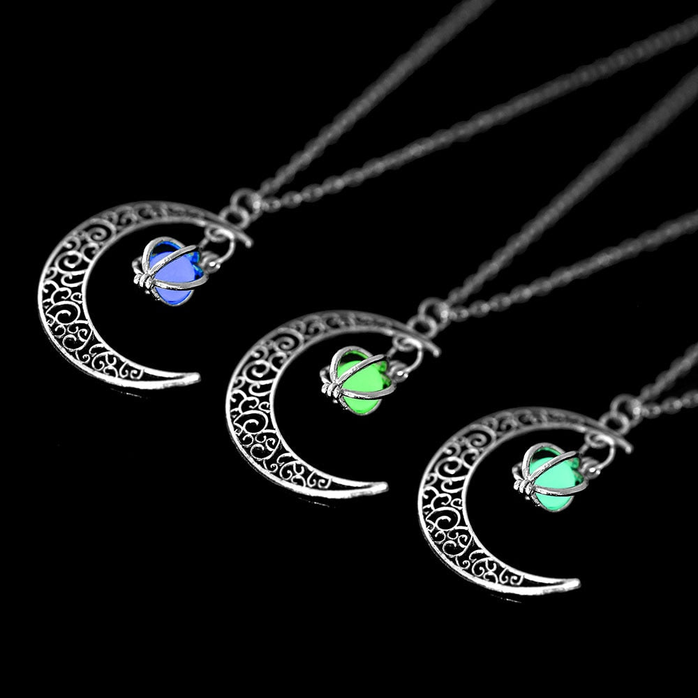 Leuchtender Mond - Steinheilkundliche Halskette