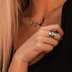 Bliss – Vintage Breiter Silberring