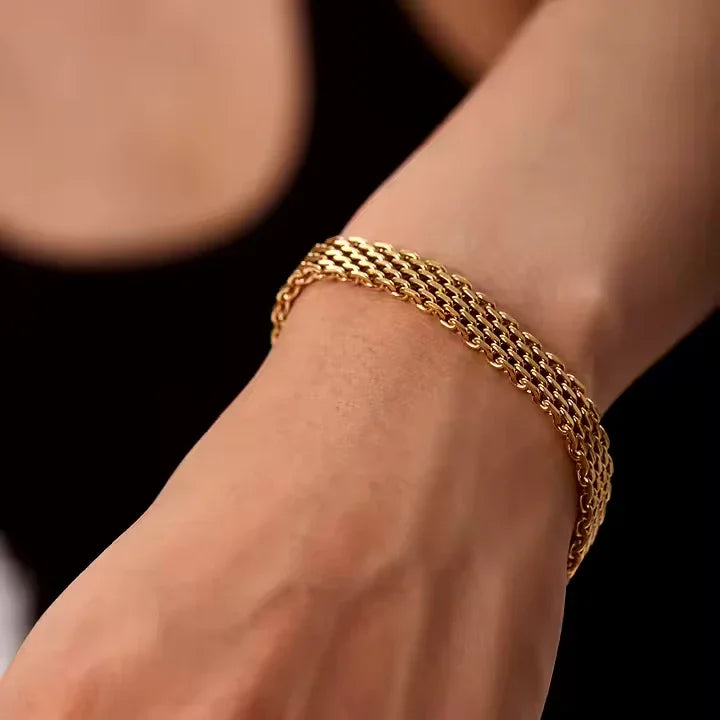 Imara – Armband Kette aus hochwertigem Gold