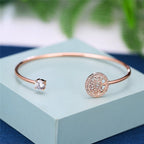 Sonya – Anpassbares Armband Baum des Lebens Gold