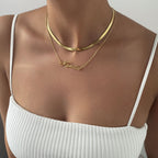 Juliette – Schicke Chevron-Halskette