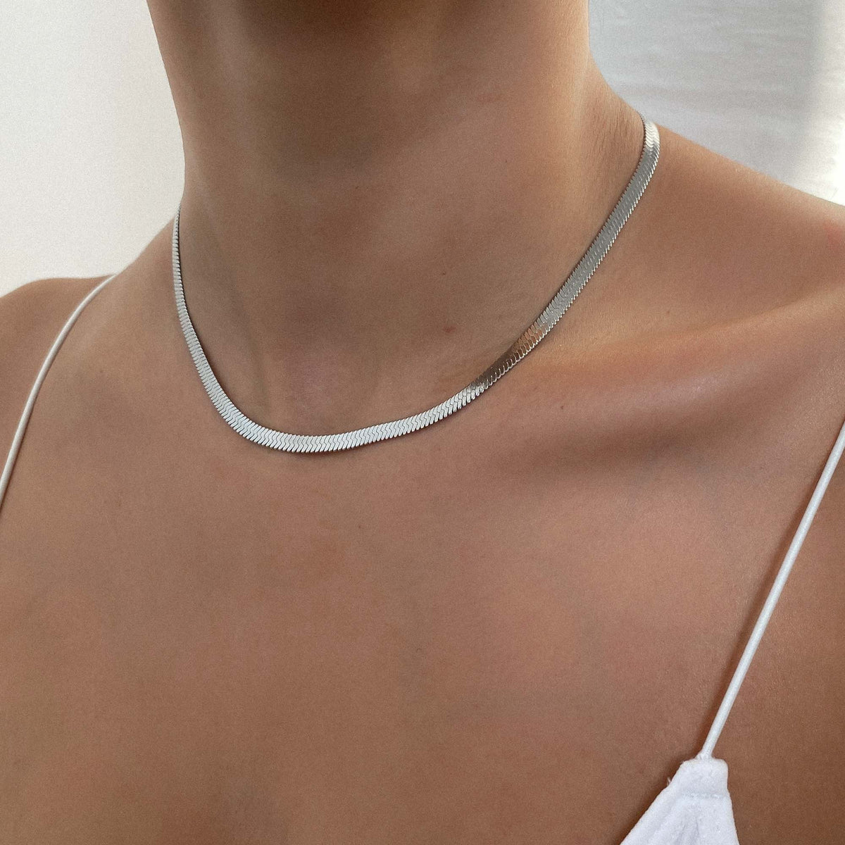 Juliette – Schicke Chevron-Halskette