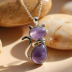 Mila – Katzenhalsband aus Naturstein