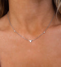Drei Herz Kette aus Silber