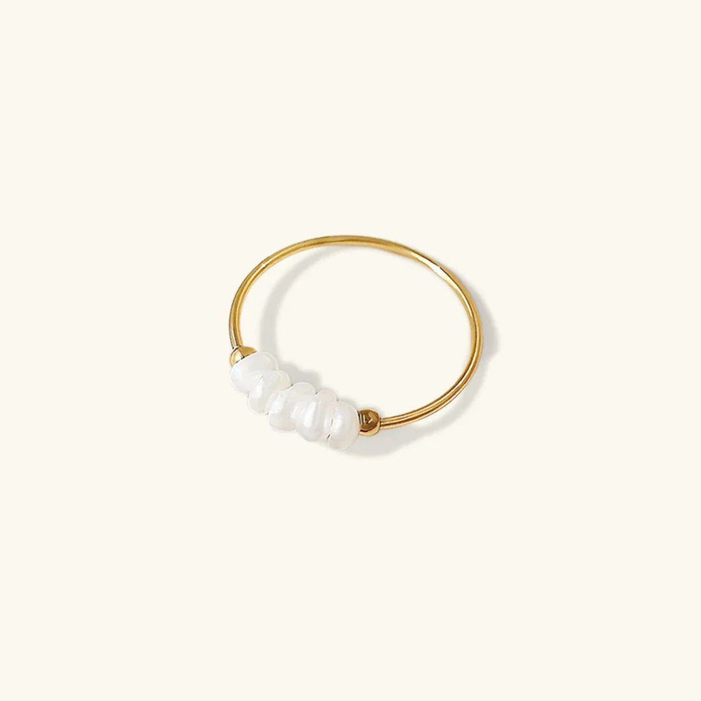 Miori – Ring mit Natürlicher Perle in Gold