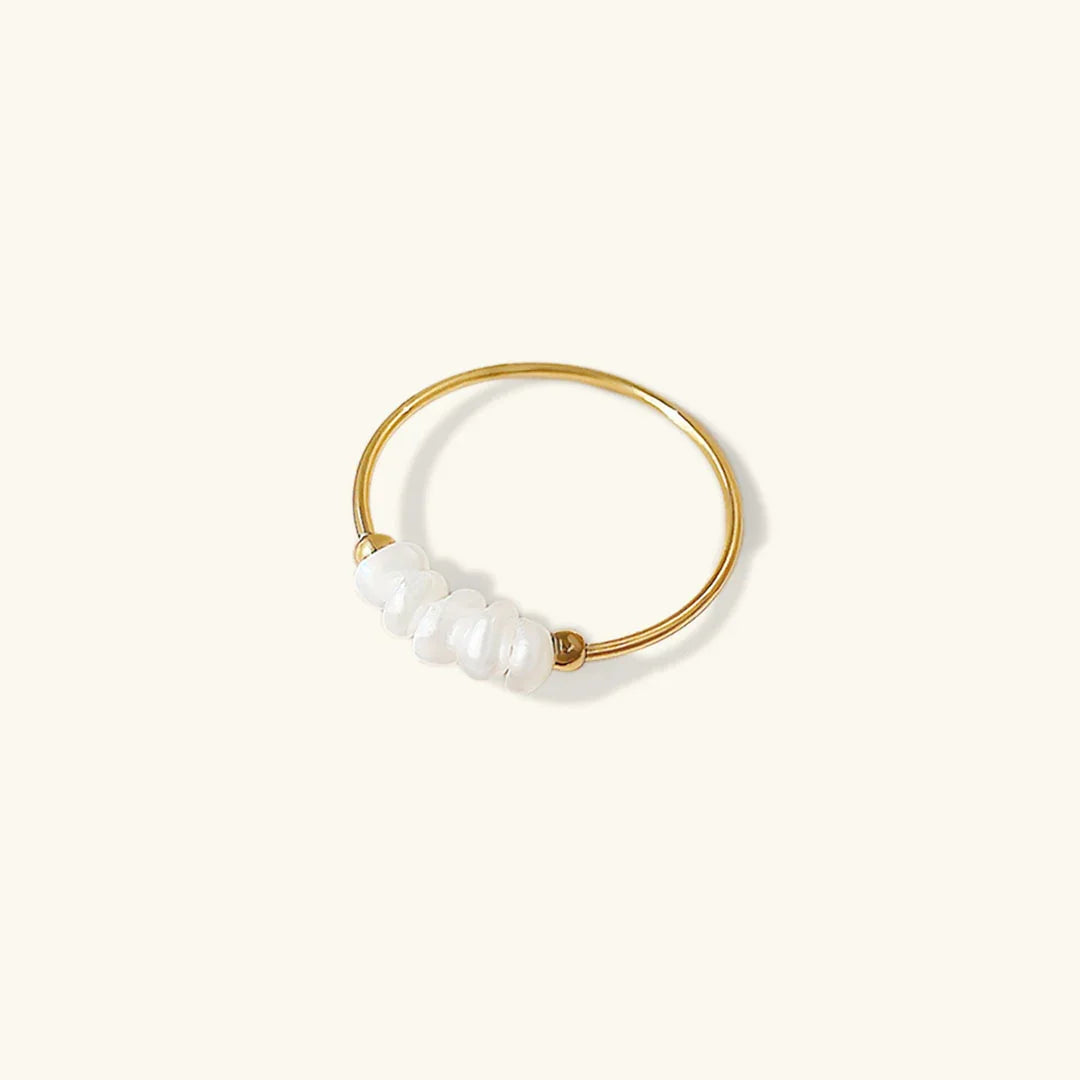 Miori – Ring mit Natürlicher Perle in Gold
