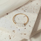 Miori – Ring mit Natürlicher Perle in Gold