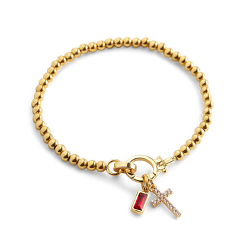 Eli – Armband mit Kreuzanhänger