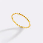 Manon – Stapelbarer Geflochtener Ring